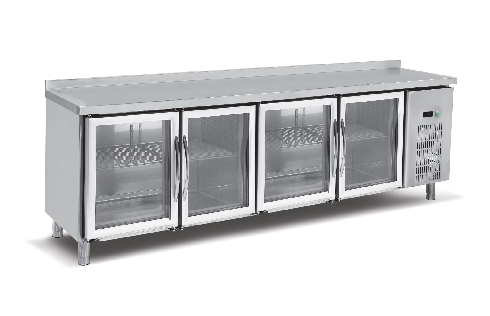 Tezgah Tip Buzdolabı Camlı 4 Kapılı - EMP.255.70.03-CLS