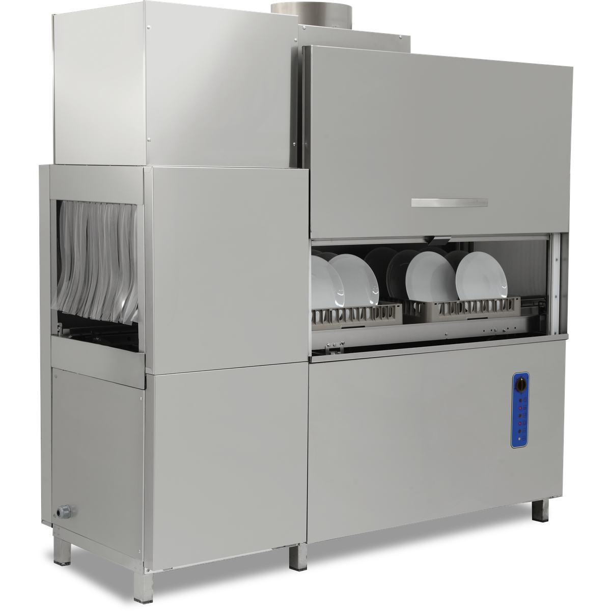 Bulaşık Yıkama Makinesi Konveyörlü - RVL.2000-SAG-R