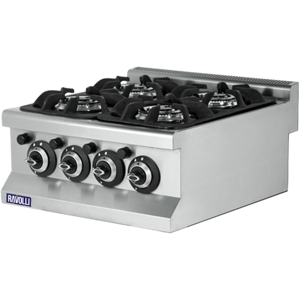 Ocak Gazlı 4'Lü - RVL.6KG020