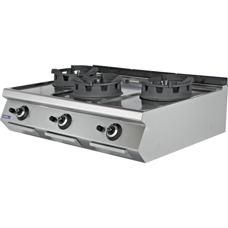 Wok Ocağı 120X70X30 700 Plus - RVL.PLS.7WK030