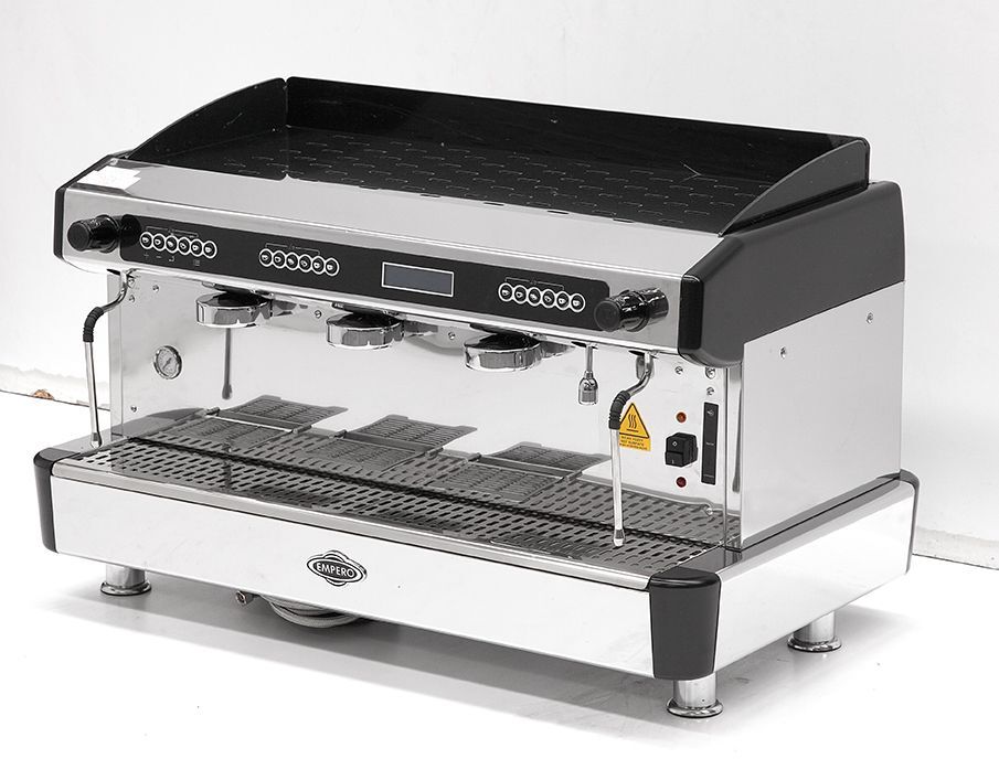 CAPPUCCINO VE ESPRESSO MAKİNESİ TAM OTOMATİK 3 GRUPLU - EMP.CPC.3GB-D