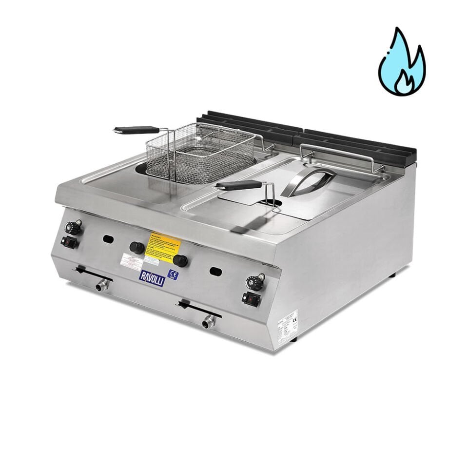 Fritöz Gazlı 40X70X30 - 700 Plus RVL.PLS.7FG010-S