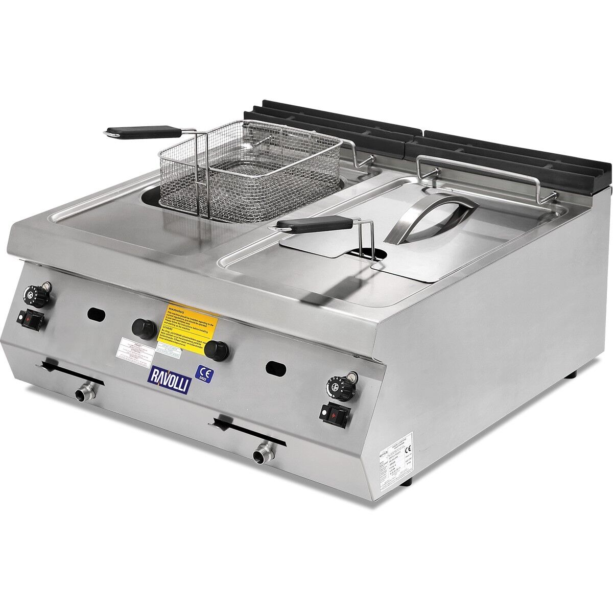 Fritöz Gazlı 80X70X30 - 700 Plus RVL.PLS.7FG020-S