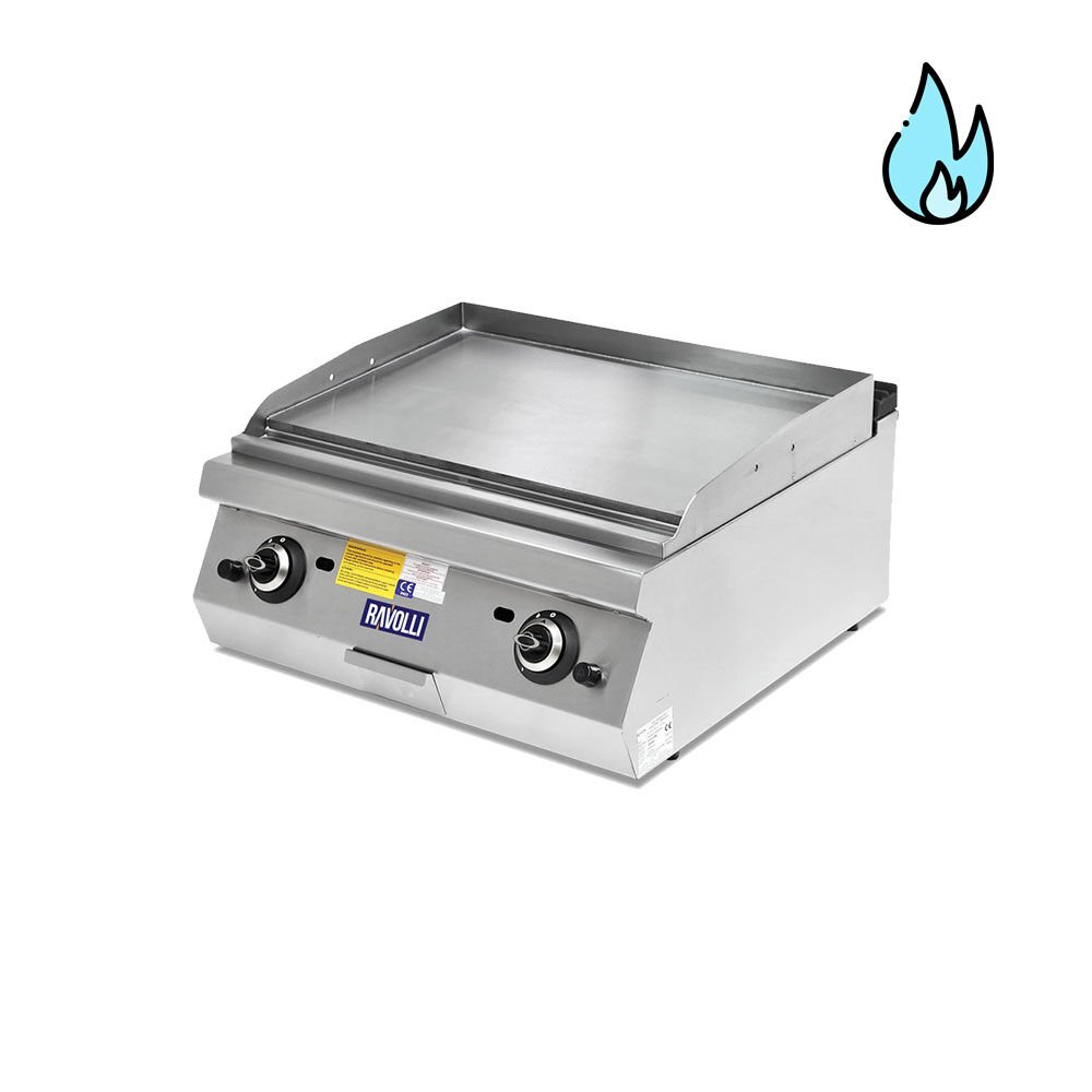 Izgara Gazlı Düz+Oluklu 80X90X30 900 Plus - RVL.PLS.9IG022