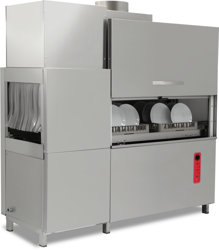 Bulaşık Makinesi 2000 Tb/Sa Sag Giriş Full 380V - EMP.2000-SAG-R-F