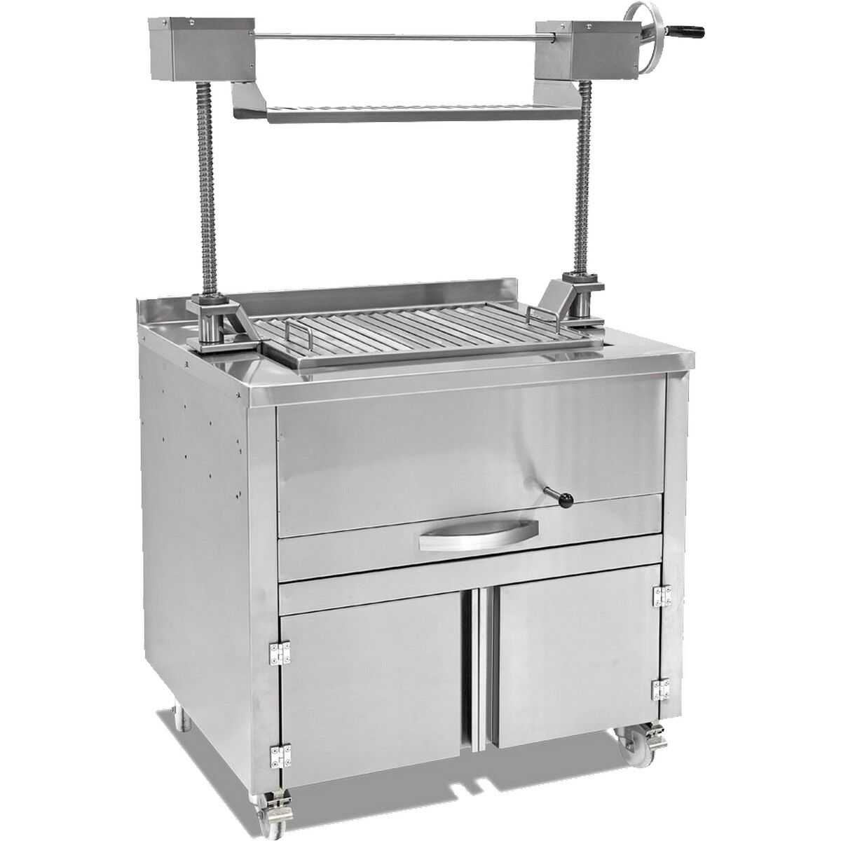 Asansörlü Kömürlü Izgara 94X80X90/169 - RVL.BTG.01