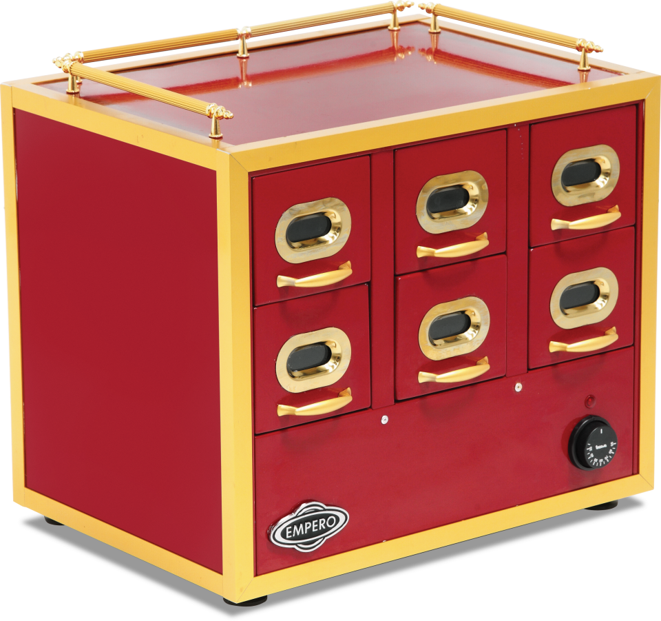 Isıtmalı Kuruyemiş Ünitesi 6 Çekmeceli - EMP.KU.02