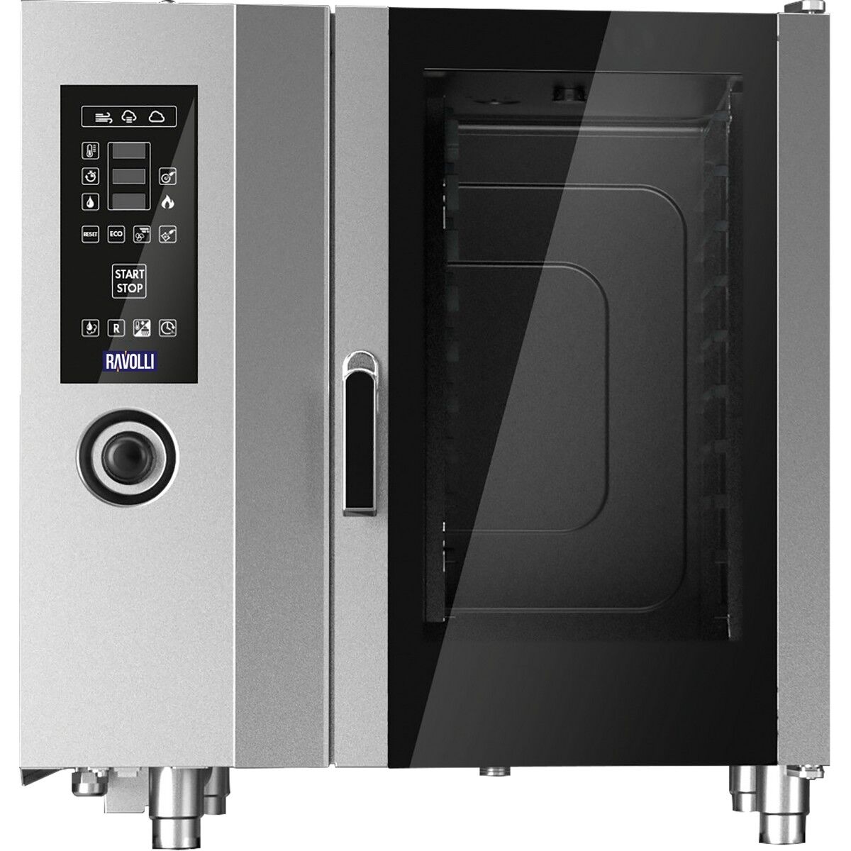 Kombi Fırın Gazlı 6 1/1 Gn - RVLCBG6