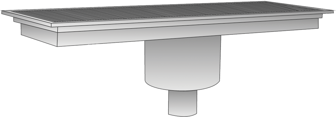 Yer Filtresi Alttan Çıkışlı 30X161X15 - EMP.YF.AO.30161