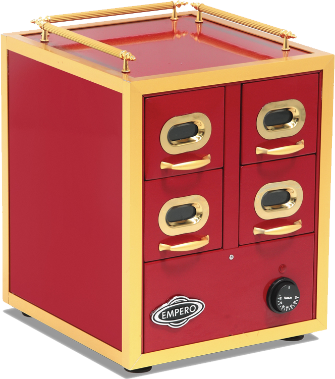 Isıtmalı Kuruyemiş Ünitesi 4 Çekmeceli - EMP.KU.01