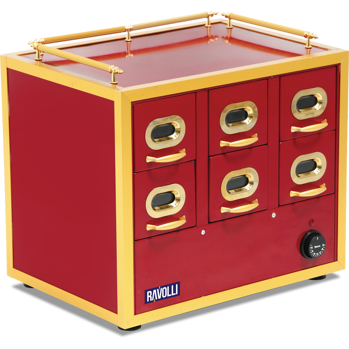 Isıtmalı Kuruyemiş Ünitesi 6 Çekmeceli - RVL.KU.02