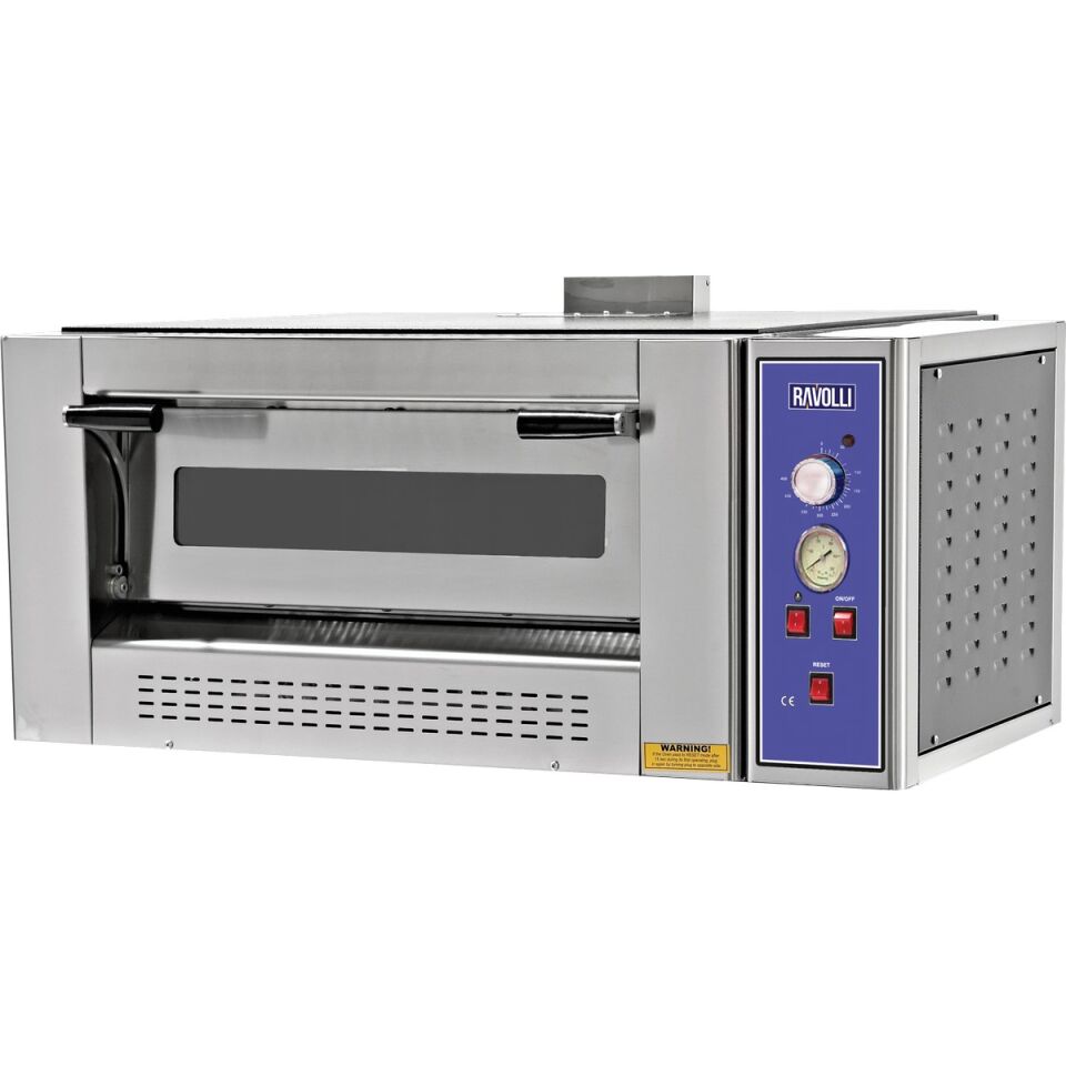 Pizza Fırını Tek Katlı Gazlı - RVL.4G
