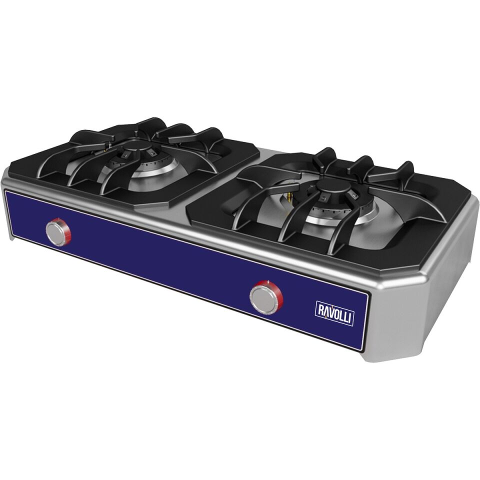 Setüstü Ocak Gazlı İkili Mini 79X42X16 - RVL.SKG.020