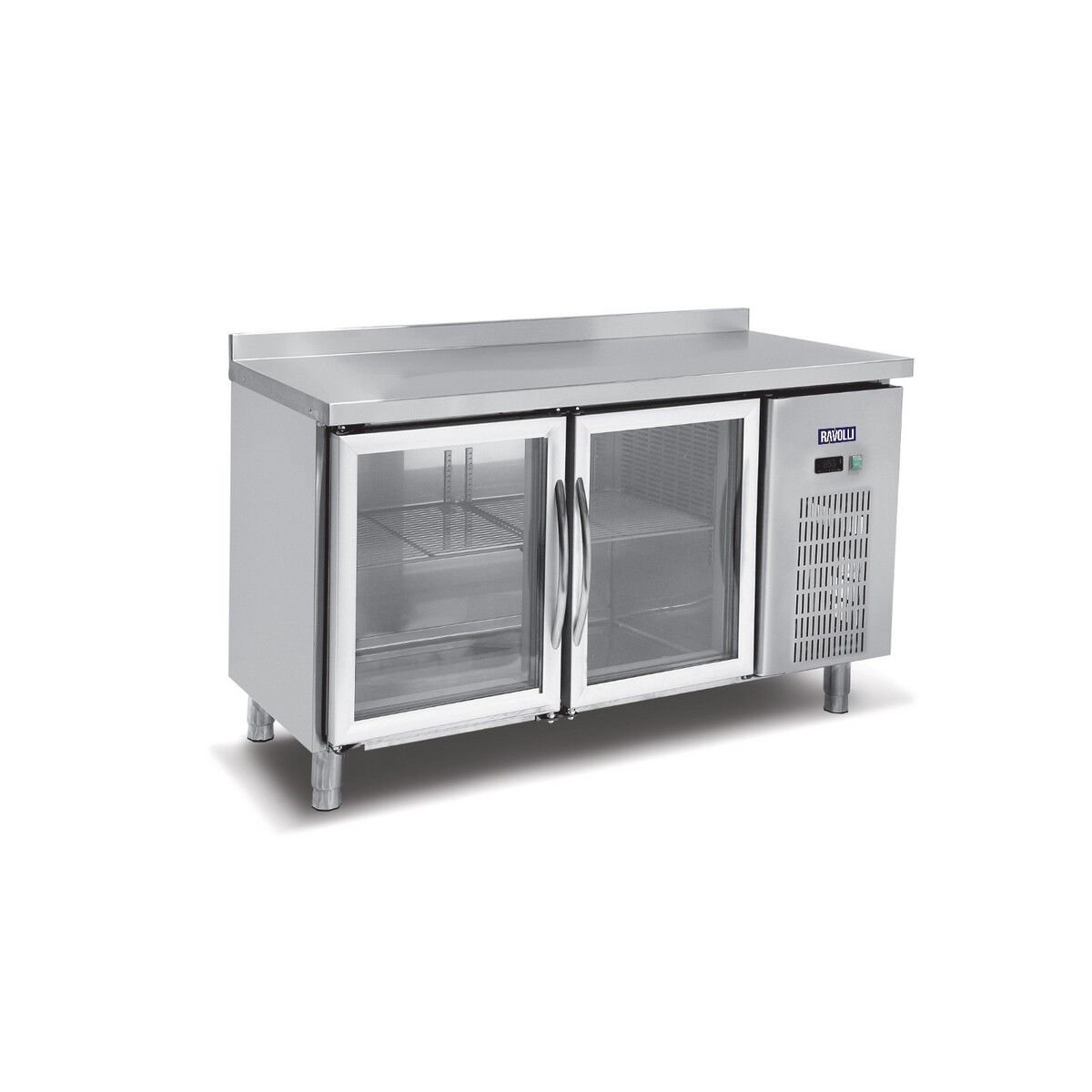 Tezgah Tip Buzdolabı Camlı 2 Kapılı - RVL.150.60.03-CLS
