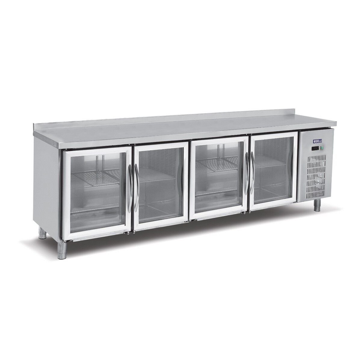 Tezgah Tip Buzdolabı Camlı 4 Kapılı - RVL.255.60.03-CLS