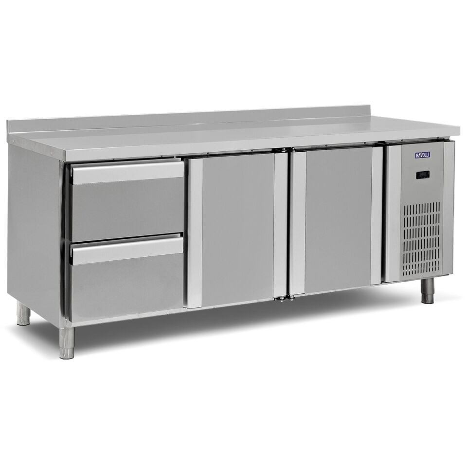 Tezgah Tip Buzdolabı 2 Çekmece + 2 Kapı - RVL.200.70.01-2C