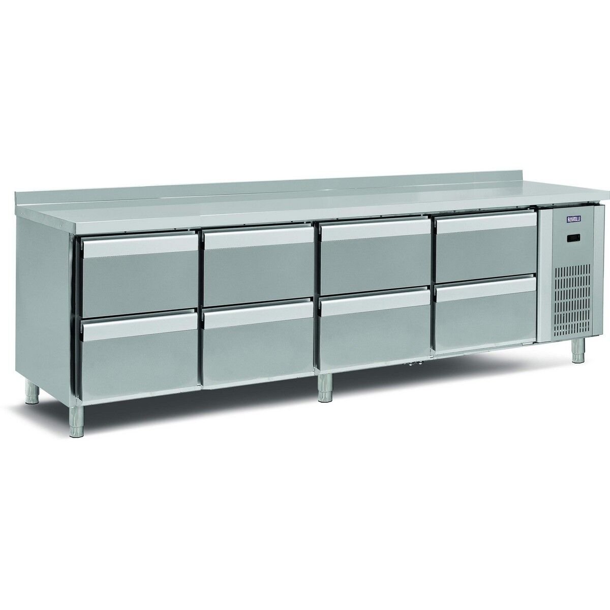 Tezgah Tip Buzdolabı 8 Çekmece - RVL.255.70.01-8C