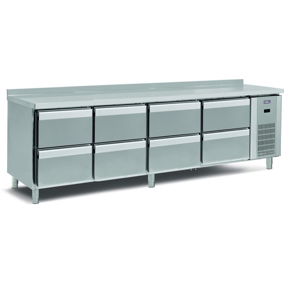 Tezgah Tip Buzdolabı 8 Çekmece - RVL.255.70.01-8C