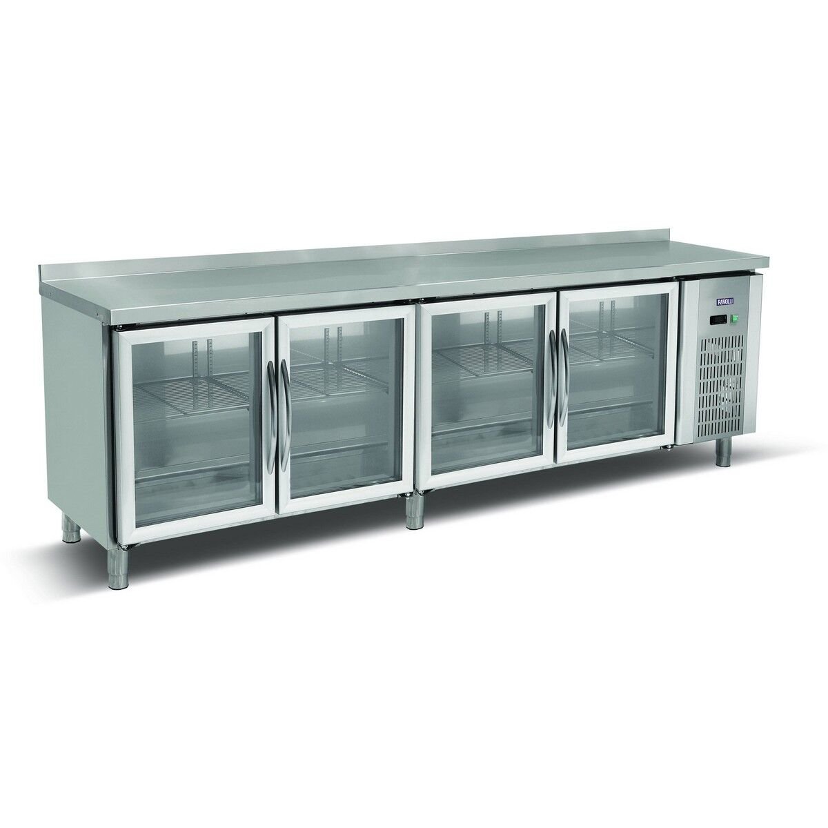 Tezgah Tip Buzdolabı Camlı 4 Kapılı - RVL.255.60.03