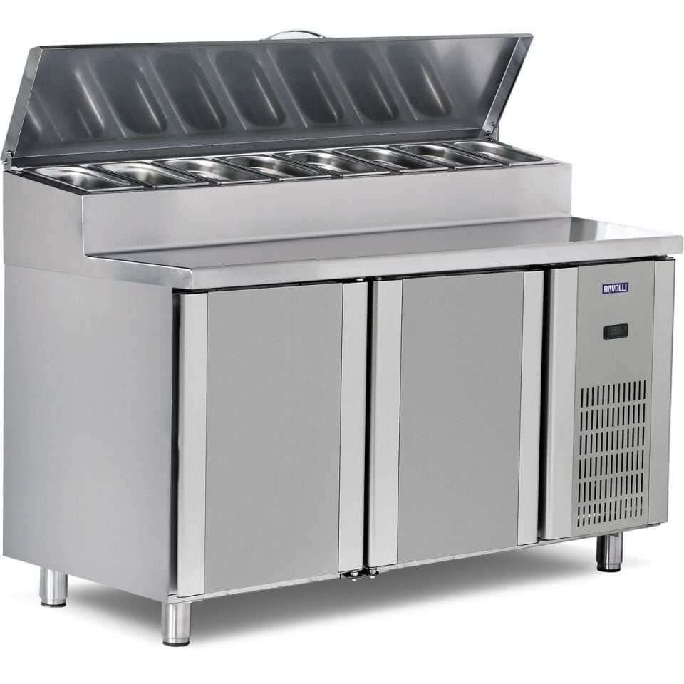 Pizza Ve Salata Hazırlık Buzdolabı 3 Kapılı - RVL.200.70.01-PS