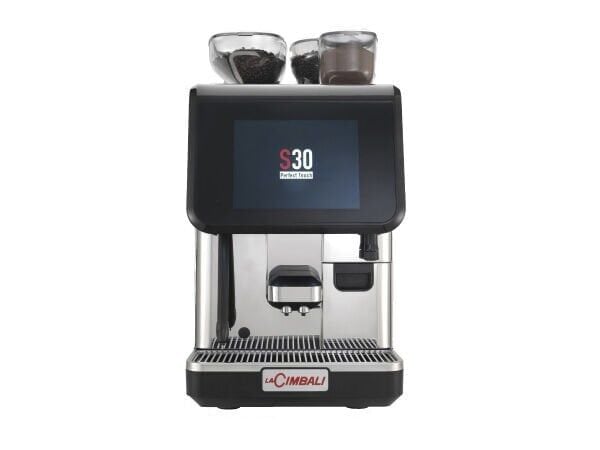 Süper Otomatik Espresso Kahve Makinesi Süt Sistemli Model S30 CS10+TS
