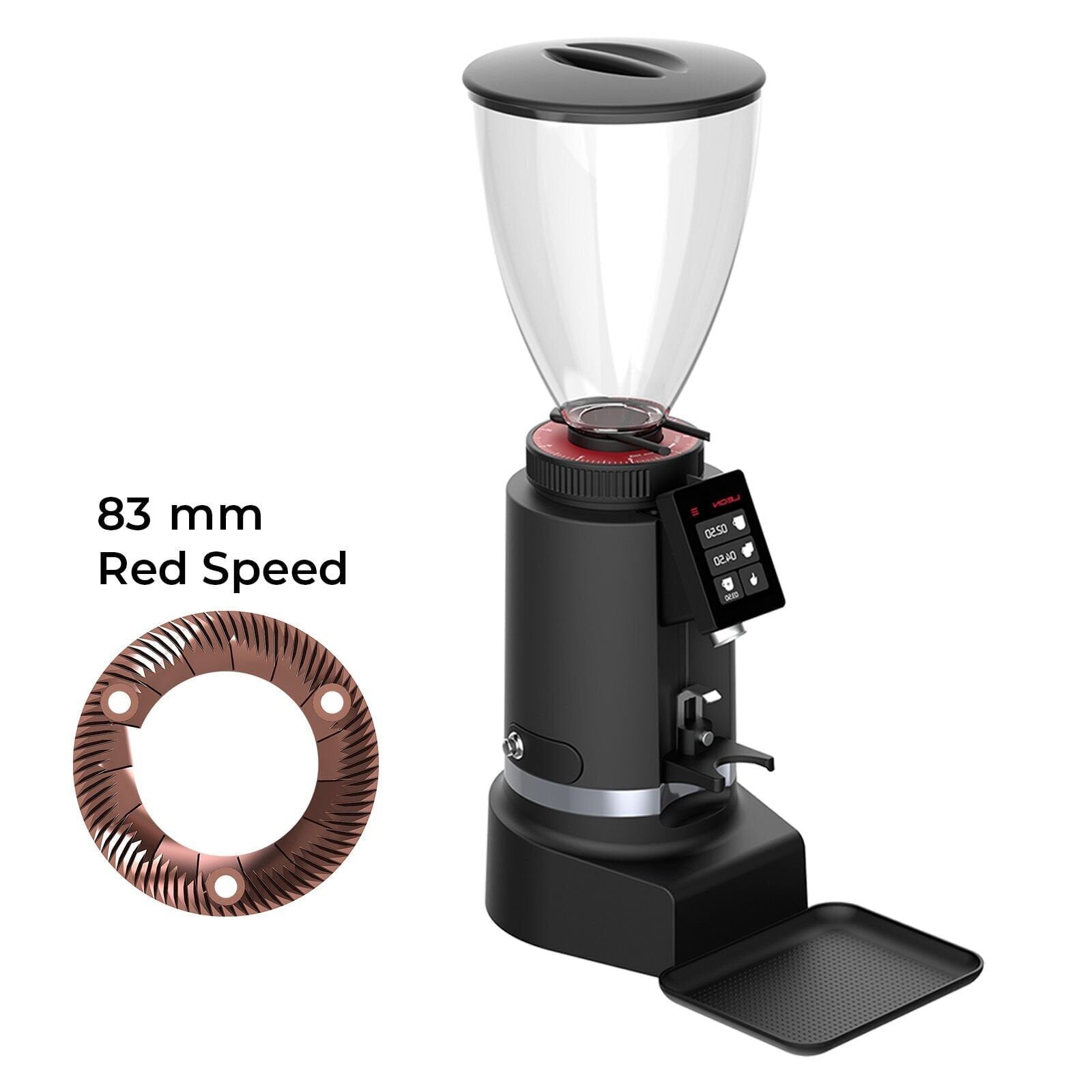 Espresso Kahve Değirmeni LEON 800 RS-SİYAH