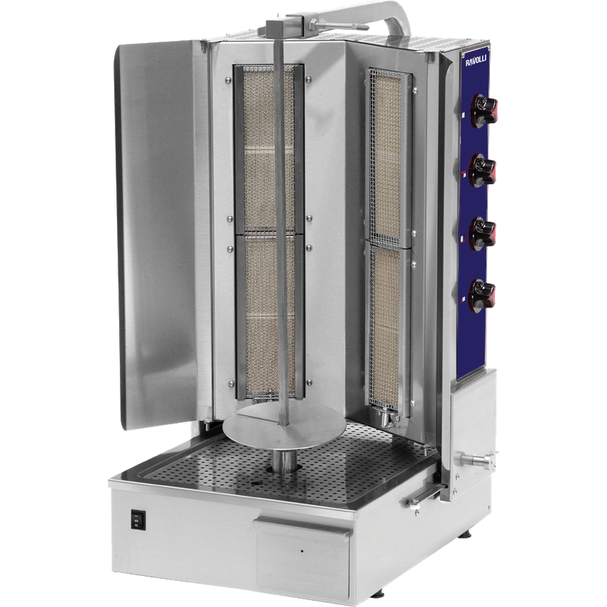 Döner Ocağı Gazlı Alttan Motorlu 4 Radyanlı - RVL.DN.151-2R