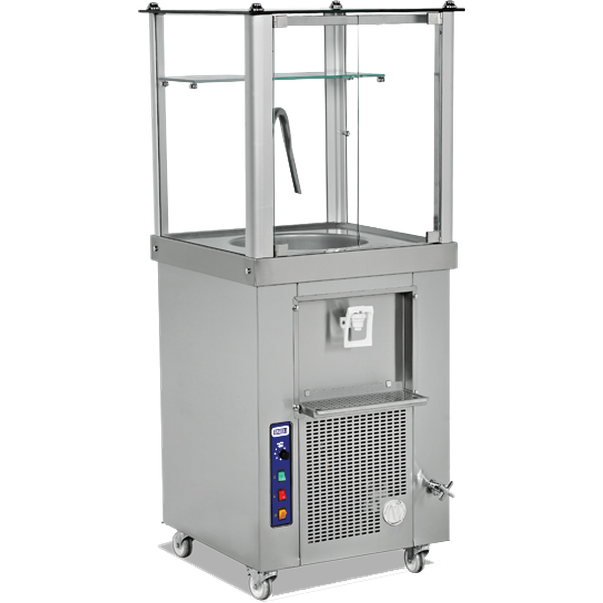 Köpüklü Ayran Makinesi Paslanmaz Çelik 40 Lt - RVL.AYR.40-P