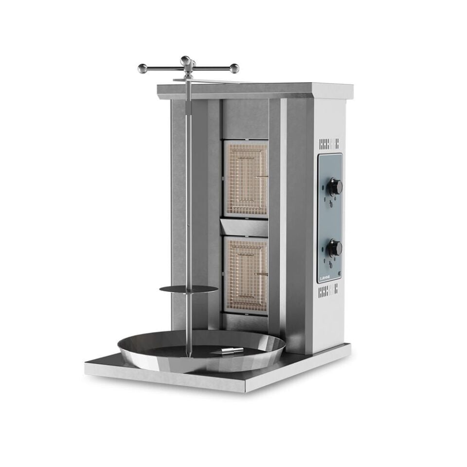 Döner Ocağı Gazlı Motorsuz 2 Radyanlı - KZ.DGN.02