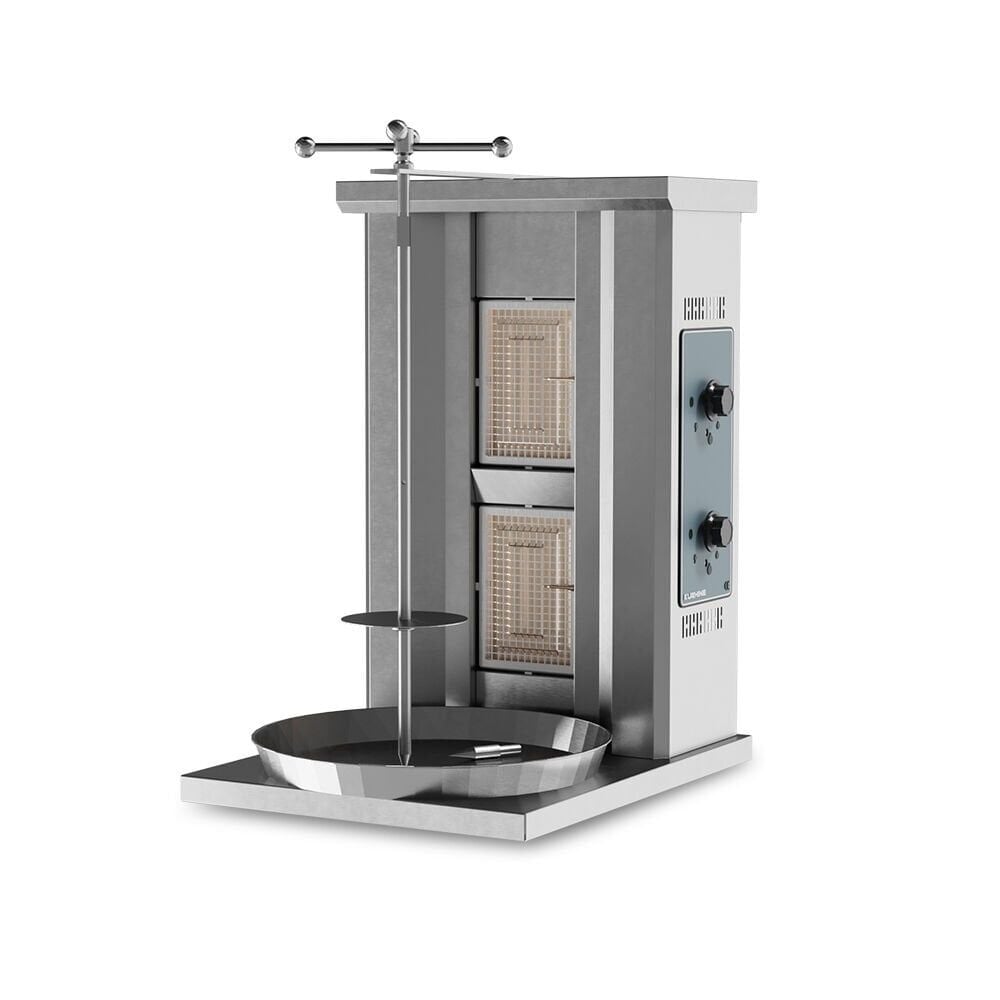 Döner Ocağı Gazlı Motorsuz 2 Radyanlı - KZ.DGN.02 LPG