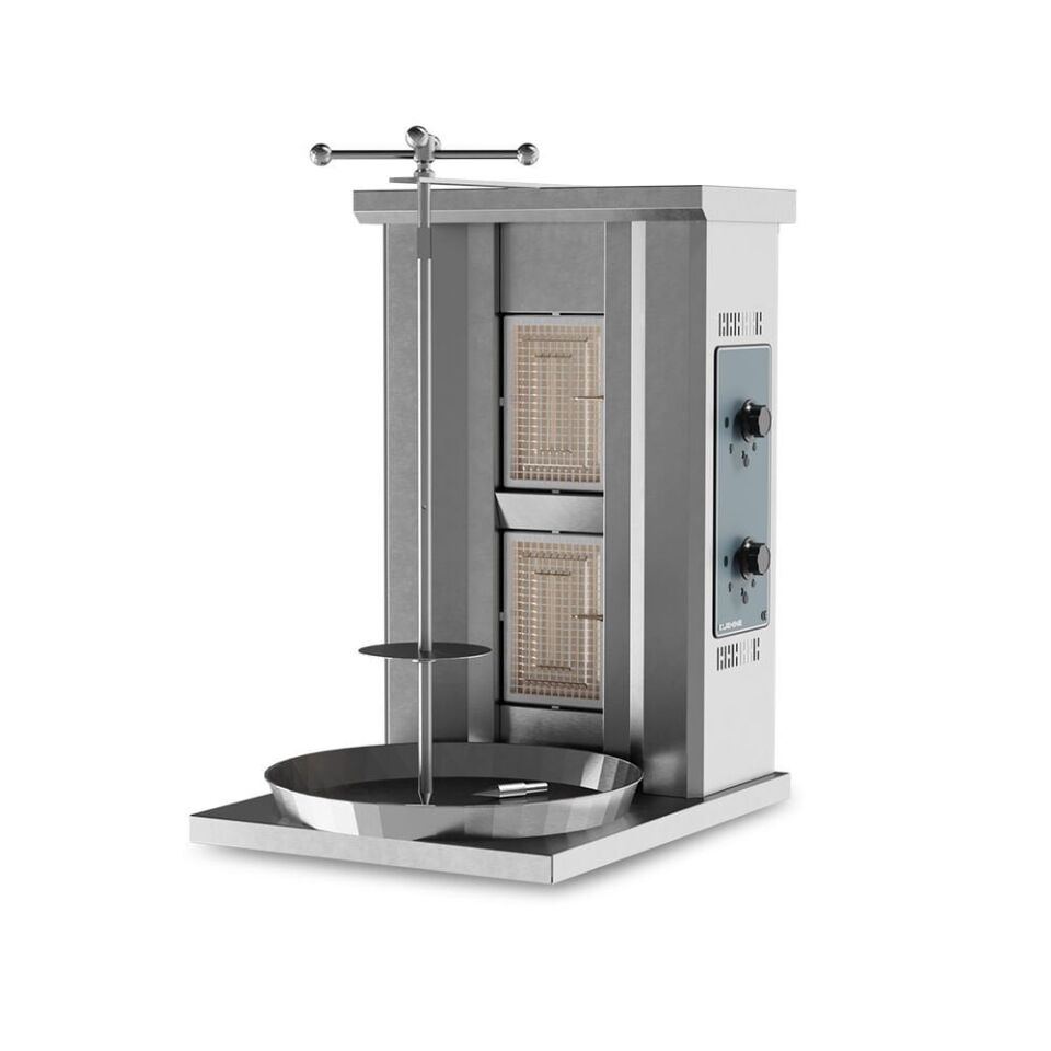 Döner Ocağı Gazlı Motorsuz 2 Radyanlı - KZ.DGN.02 Doğalgaz