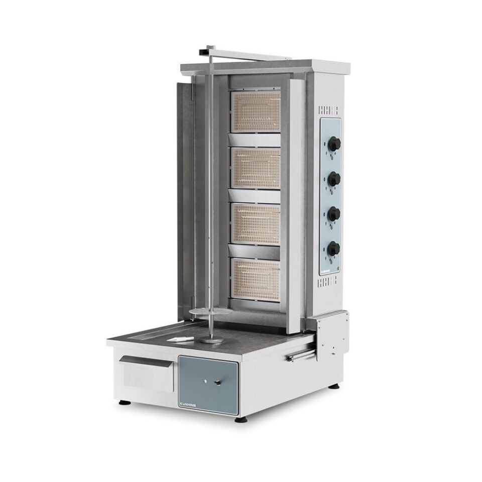 Döner Ocağı Gazlı Alttan Motorlu 4 Radyanlı - KZ.DGA.04