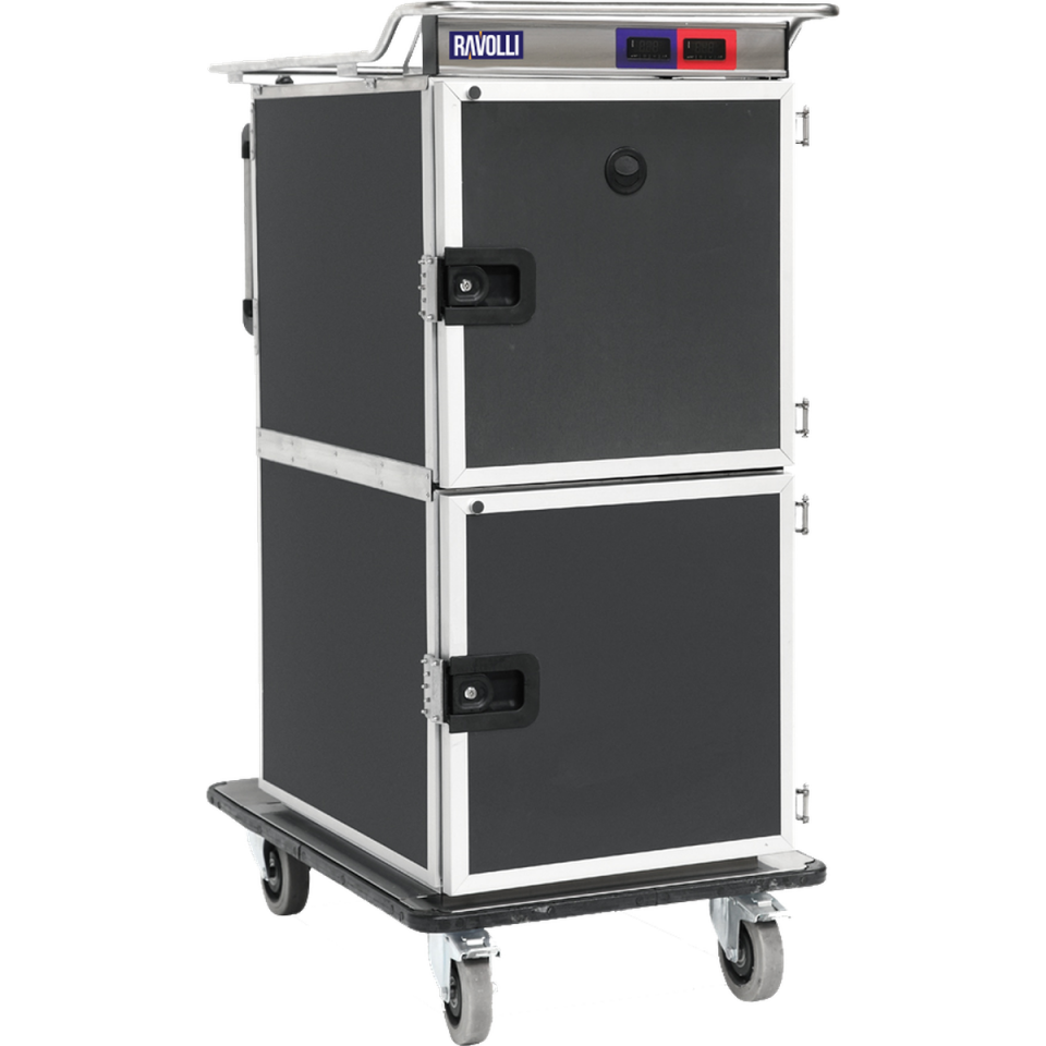 Plus Sıcak-Soğuk Banket Arabası 6 Gn 1/1 Sıcak + 6 Gn 1/1 Soğuk - RVL.BQ1-6+6HC