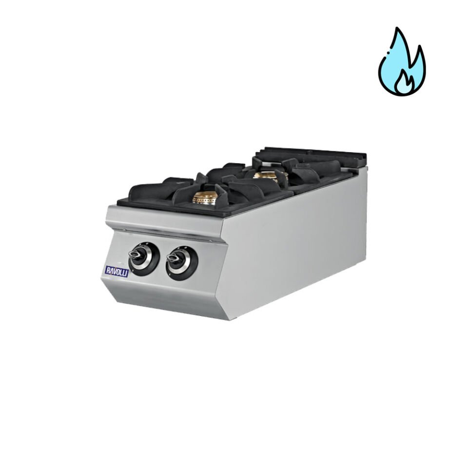 Ocak Gazlı 2'Li 40X70X30 - 700 Plus RVL.PLS.7KG010