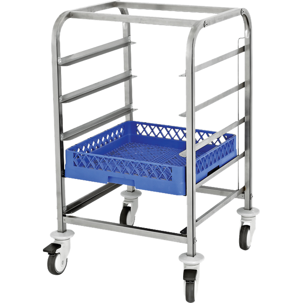 Basket Taşıma Arabası Alçak 5 Basket - RVL.BAKA.2.5