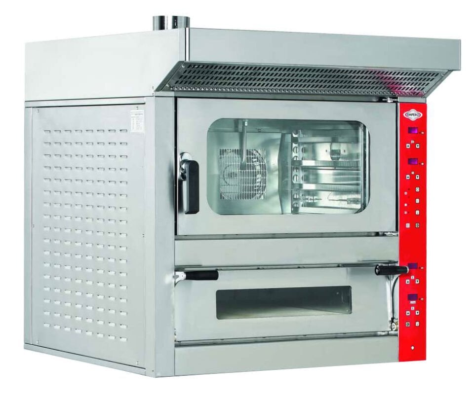 Kombi Fırın Küçük Model Elektrikli 4 / 40X60 - EMP.PFE.4+5.Y-K