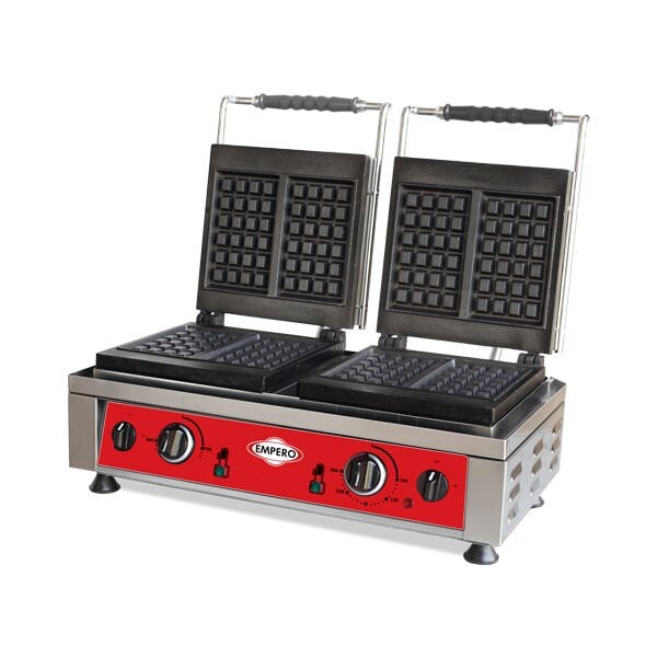 Waffle Makinesi İkili Kare - EMP.WF.020