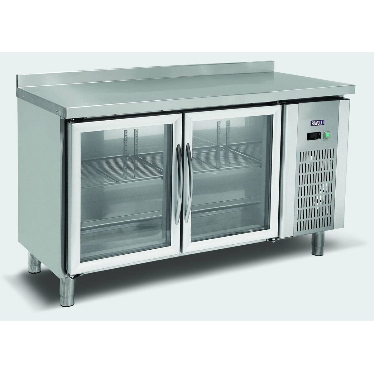 Tezgah Tip Buzdolabı Camlı 2 Kapılı - RVL.150.60.03