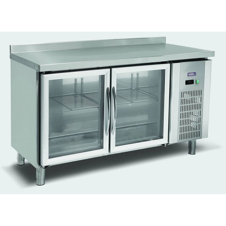 Tezgah Tip Buzdolabı Camlı 2 Kapılı - RVL.150.60.03