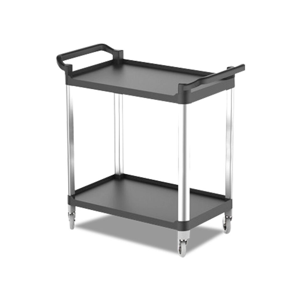 Plastik Servis Arabası 2 Katlı - EMP.PSV.02