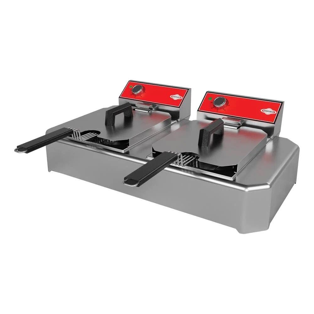 Mini Set Üstü Fritöz İkili 10 Lt - EMP.SFE.020