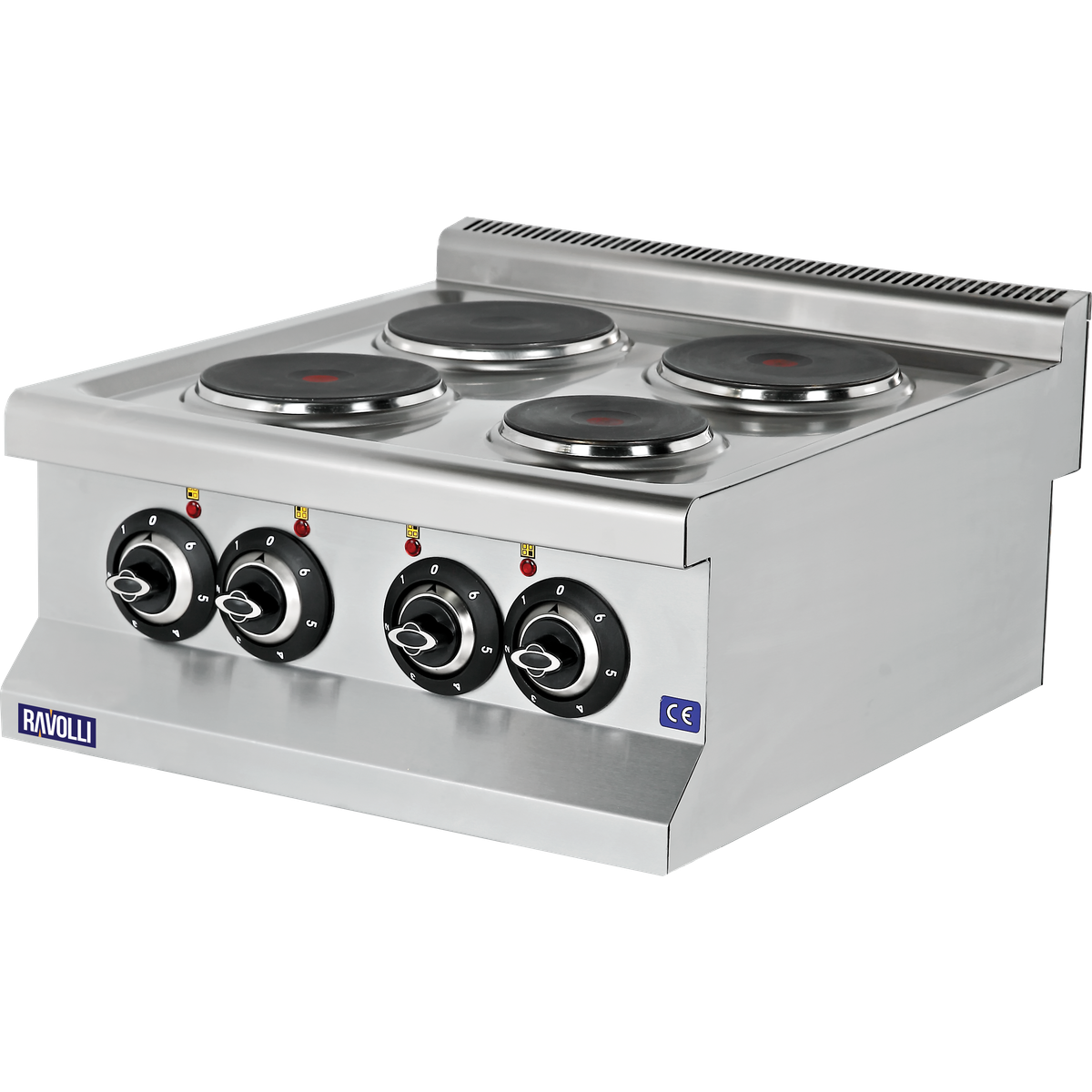 Ocak Elektrikli 4'Lü Yuvarlak Pleyt - RVL.6KE020