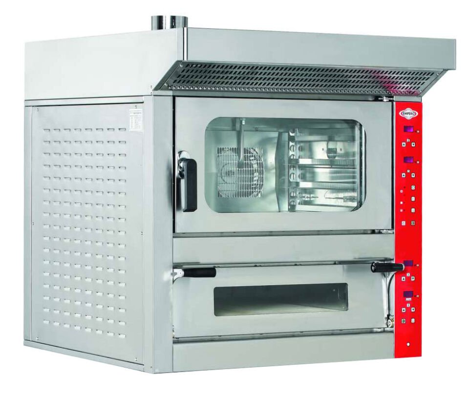 Kombi Fırın Büyük Model Elektrikli 4 / 40X60 - EMP.PFE.4+5.Y-B