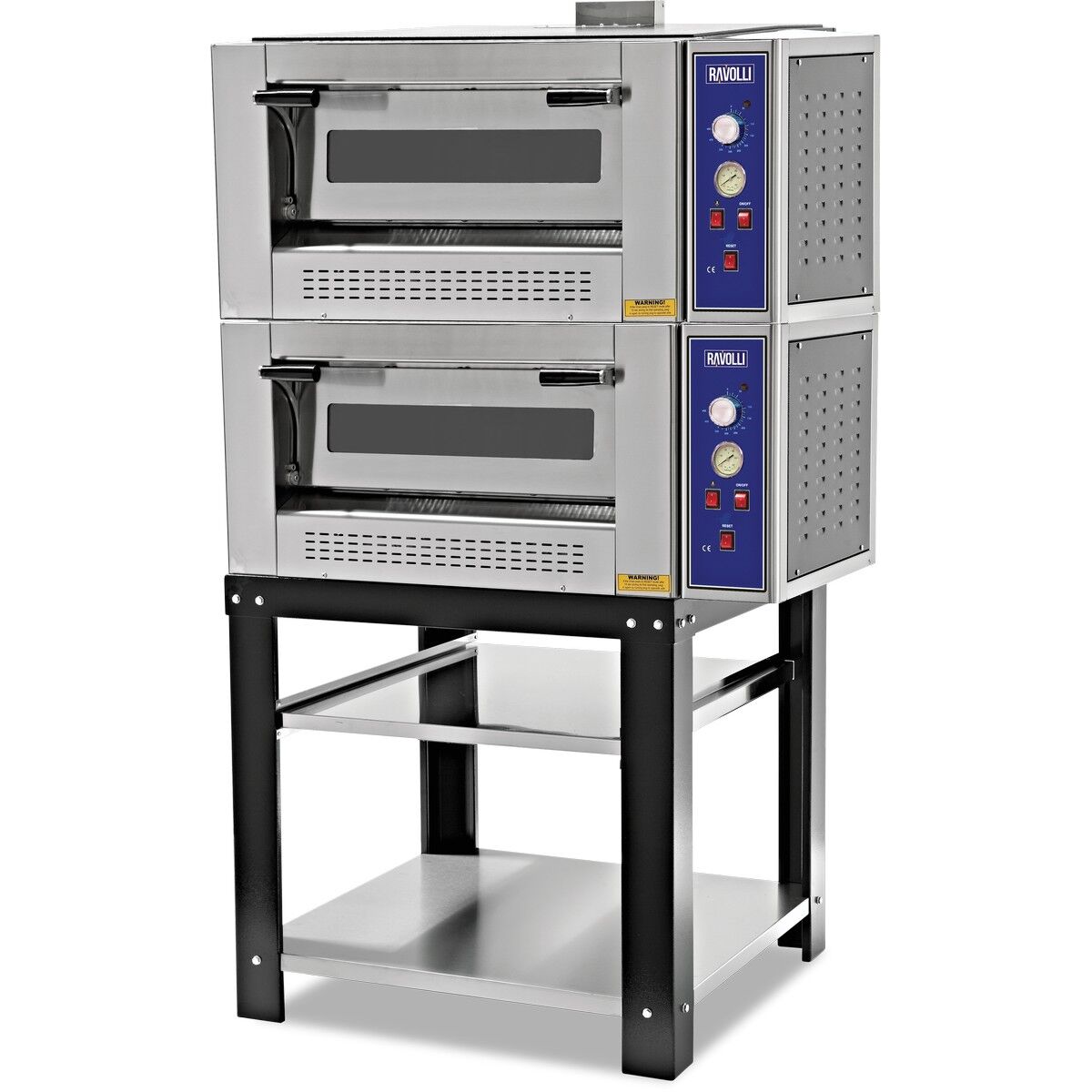 Pizza Fırını İki Katlı Gazlı - RVL.4+4G