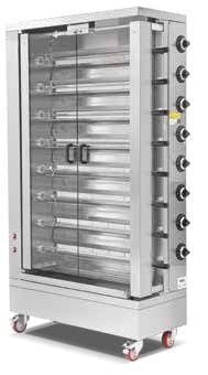 Piliç Kızartma Makinesi Elektrikli 48'Li - EMP.8EE