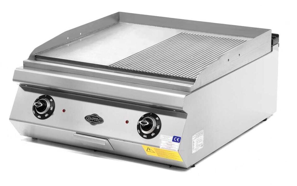 Izgara Elektrikli Düz+Oluklu 700 Plus 80X73X30 - EMP.PLS.7IE022