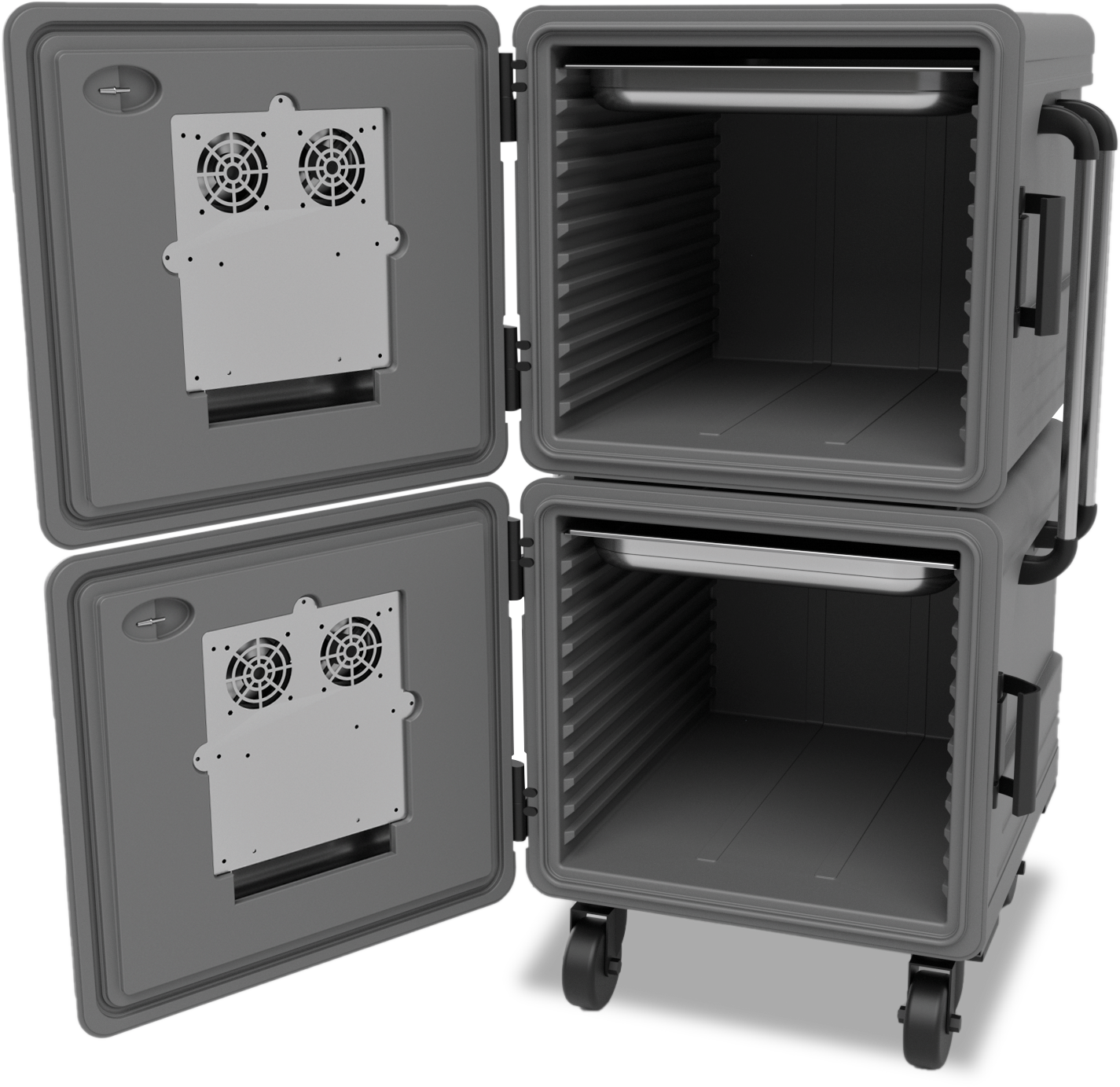 Thermobox 600+600 Menteşeli Isıtmalı - EMP.BOX-600+600-K-I