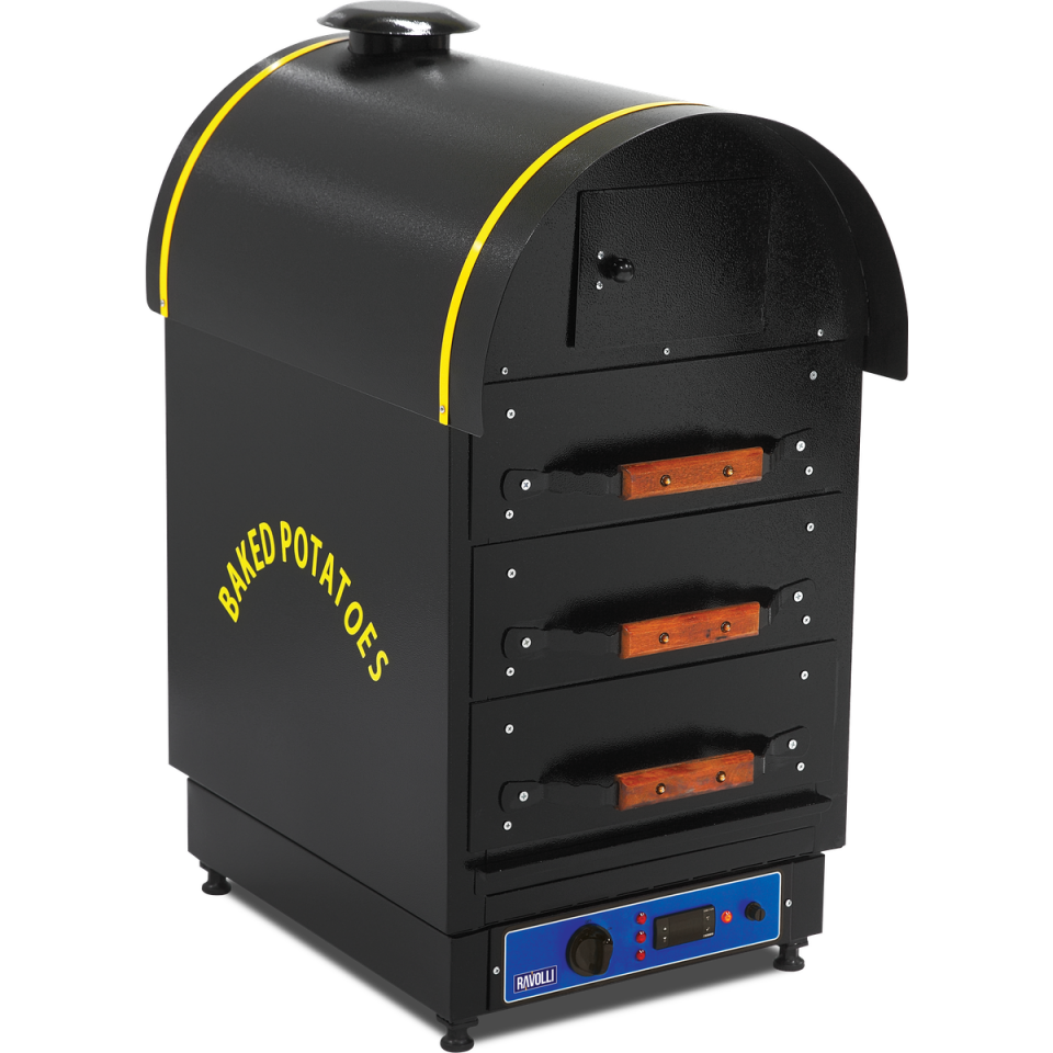 Kumpir Fırını Elektrikli 2 Çekmeceli - RVL.KFE.020