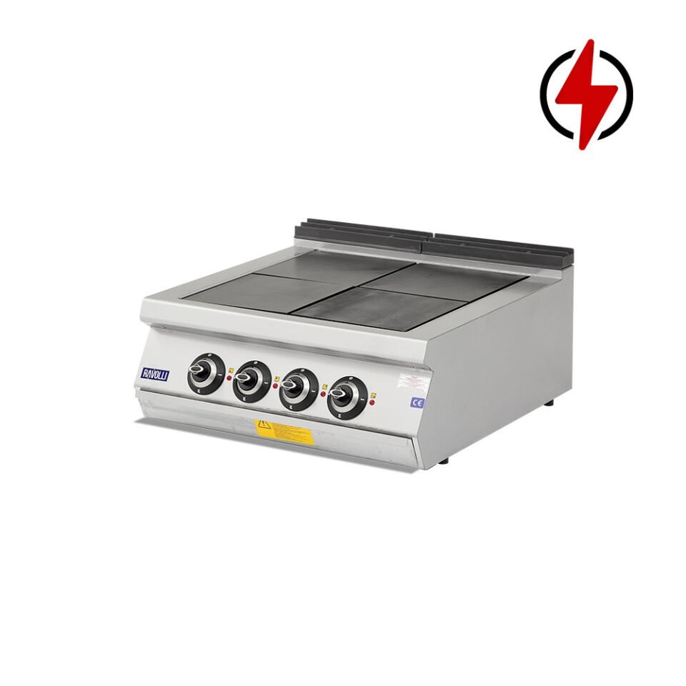 Ocak Elektrikli 4'Lü 80X70X30 - 700 Plus RVL.PLS.7KE020-P