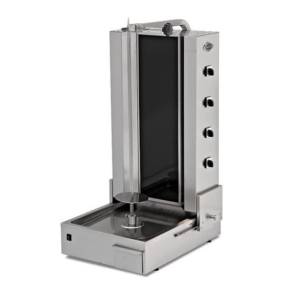 Döner Ocağı Elektrikli Camlı Alttan Motorlu 4 Radyanlı - EMP.DN.171